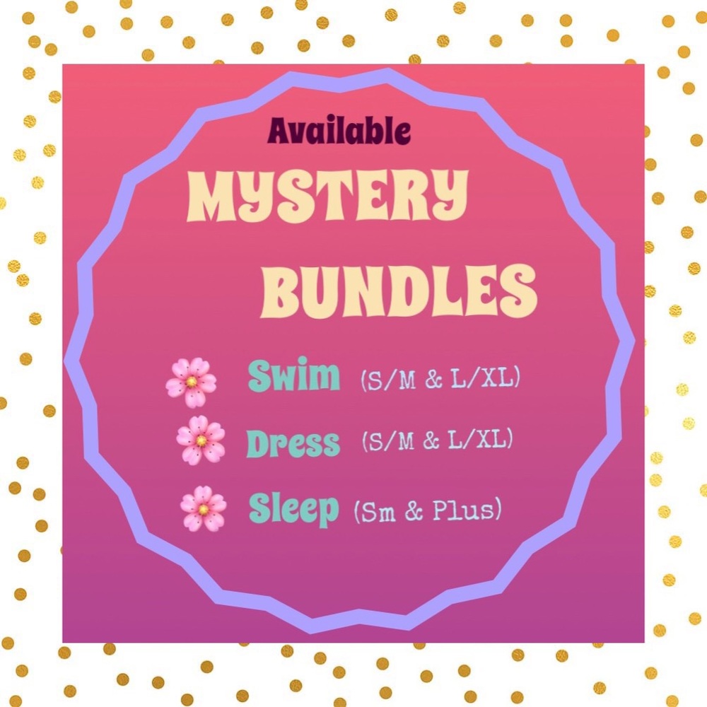 Mystery Bundles!!  Now offering several options